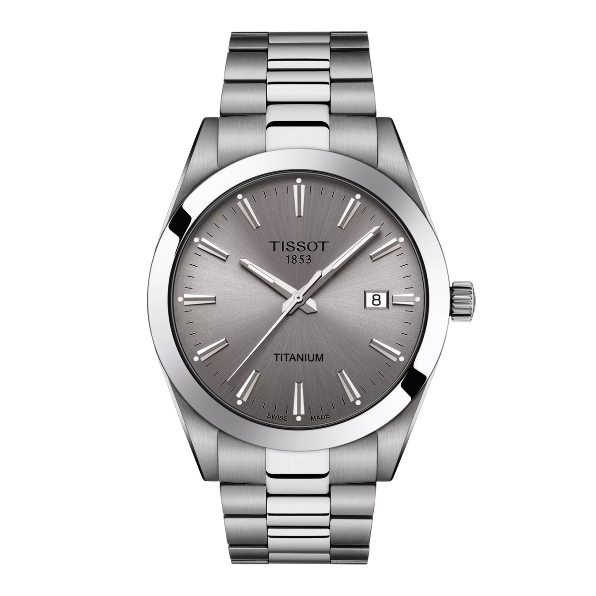 Tissot Gentleman 40mm T127.410.44.081.00 — detail view