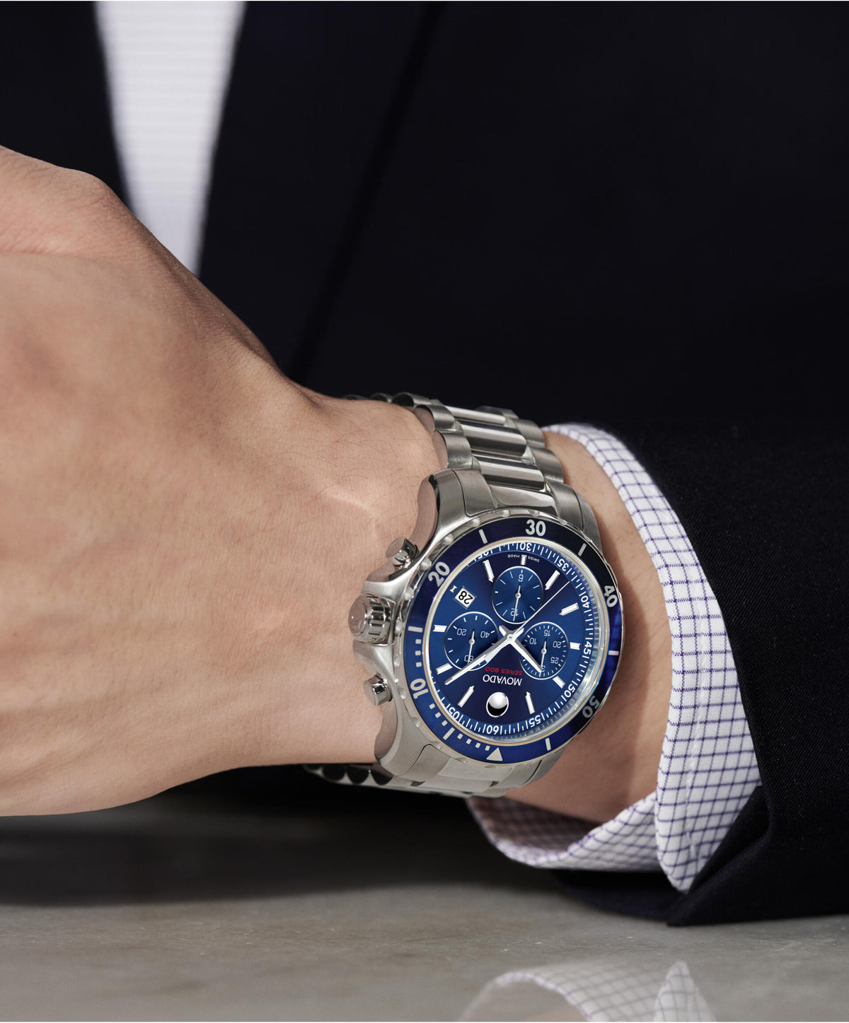 Movado Series 800 Chronograph 2600141 — detail view