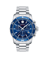 blue with printed index · Performance Steel™ link bracelet
