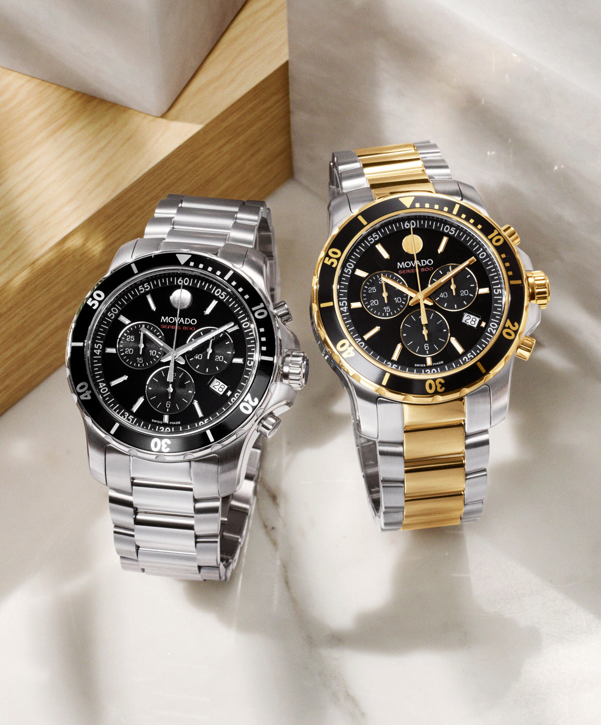 Movado Series 800 Chronograph 2600142 — detail view