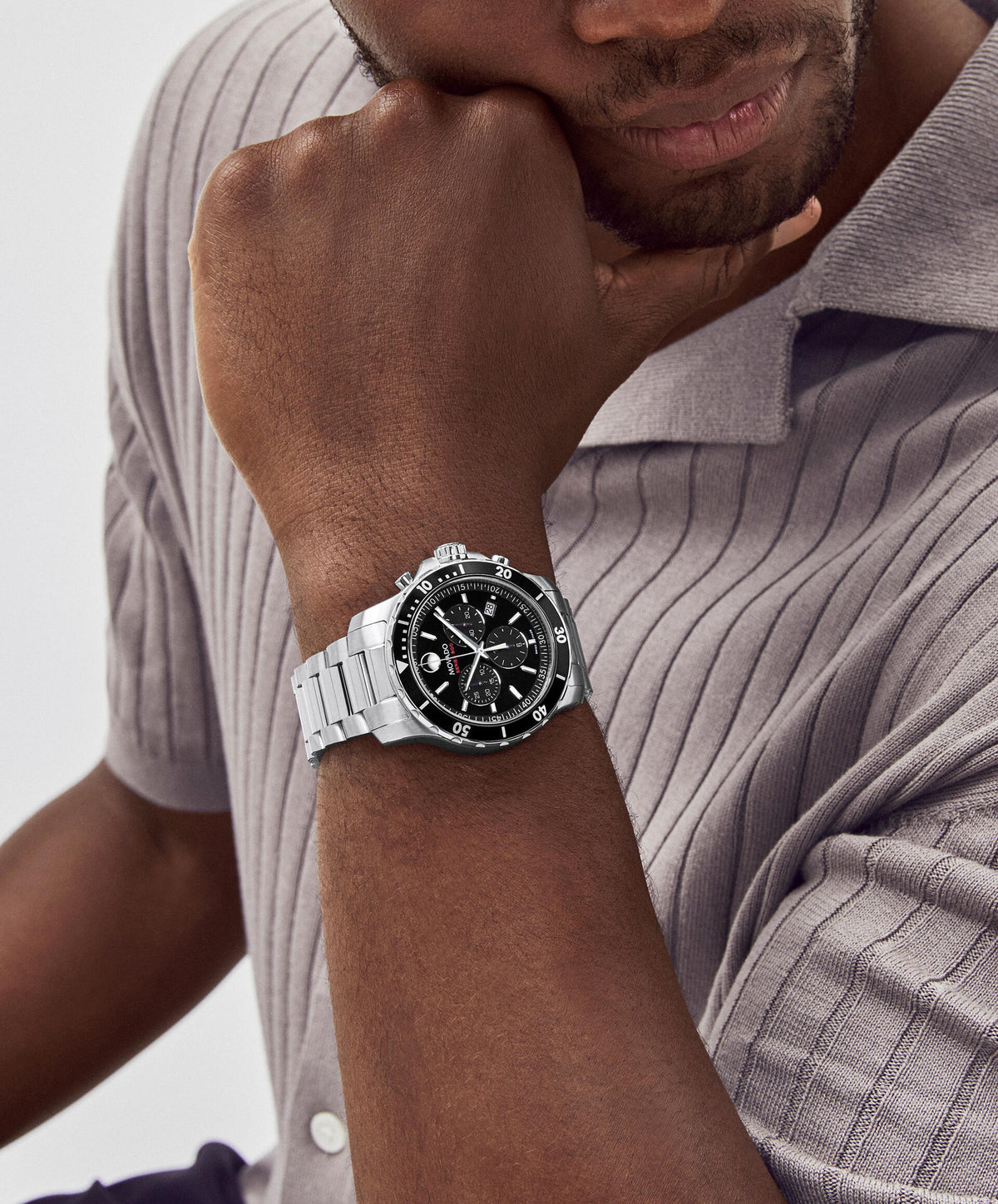 Movado Series 800 Chronograph 2600142 — detail view