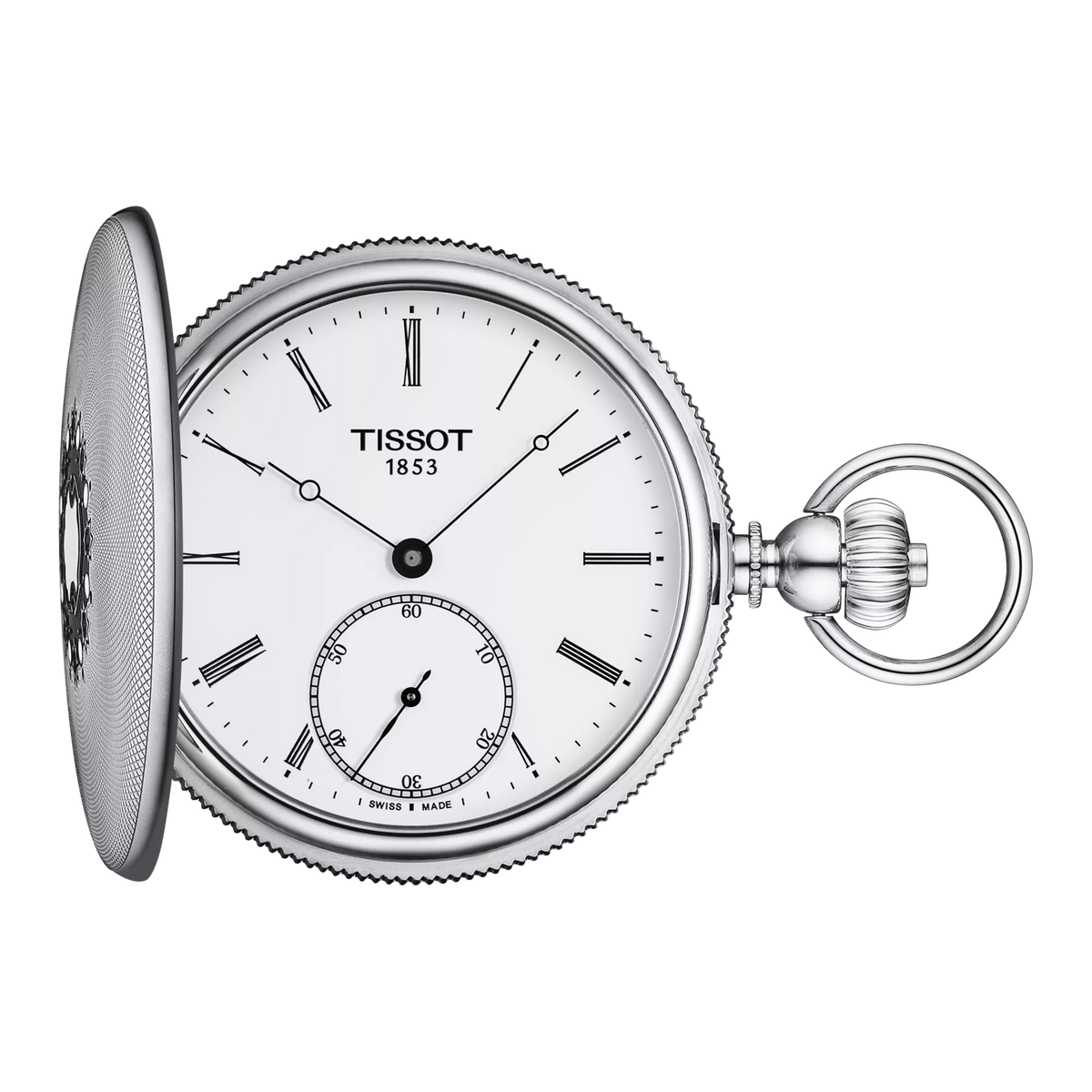 Tissot Savonnette 48.5mm T867.405.19.013.00 — detail view