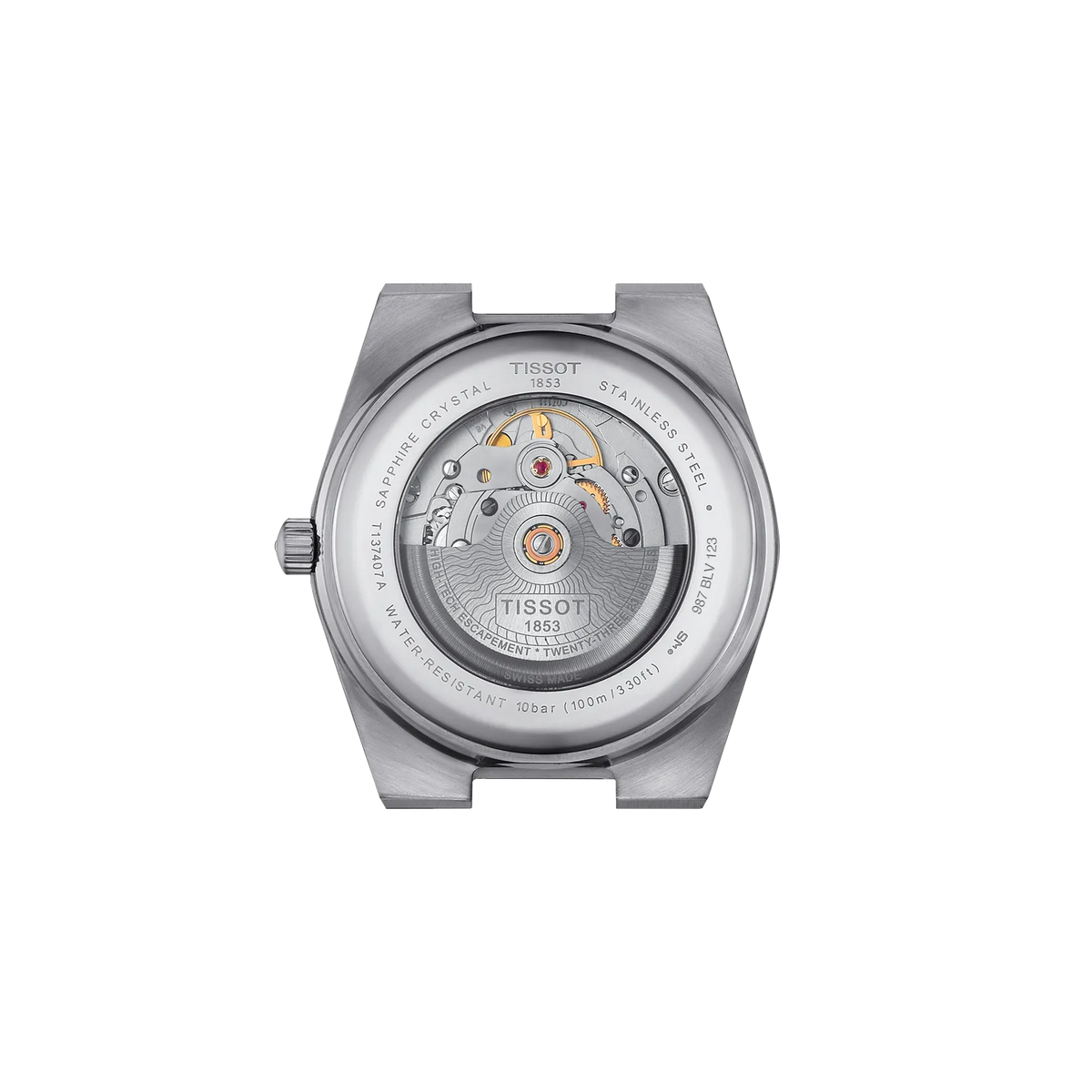 Tissot PRX 40mm T137.407.21.031.00 — detail view