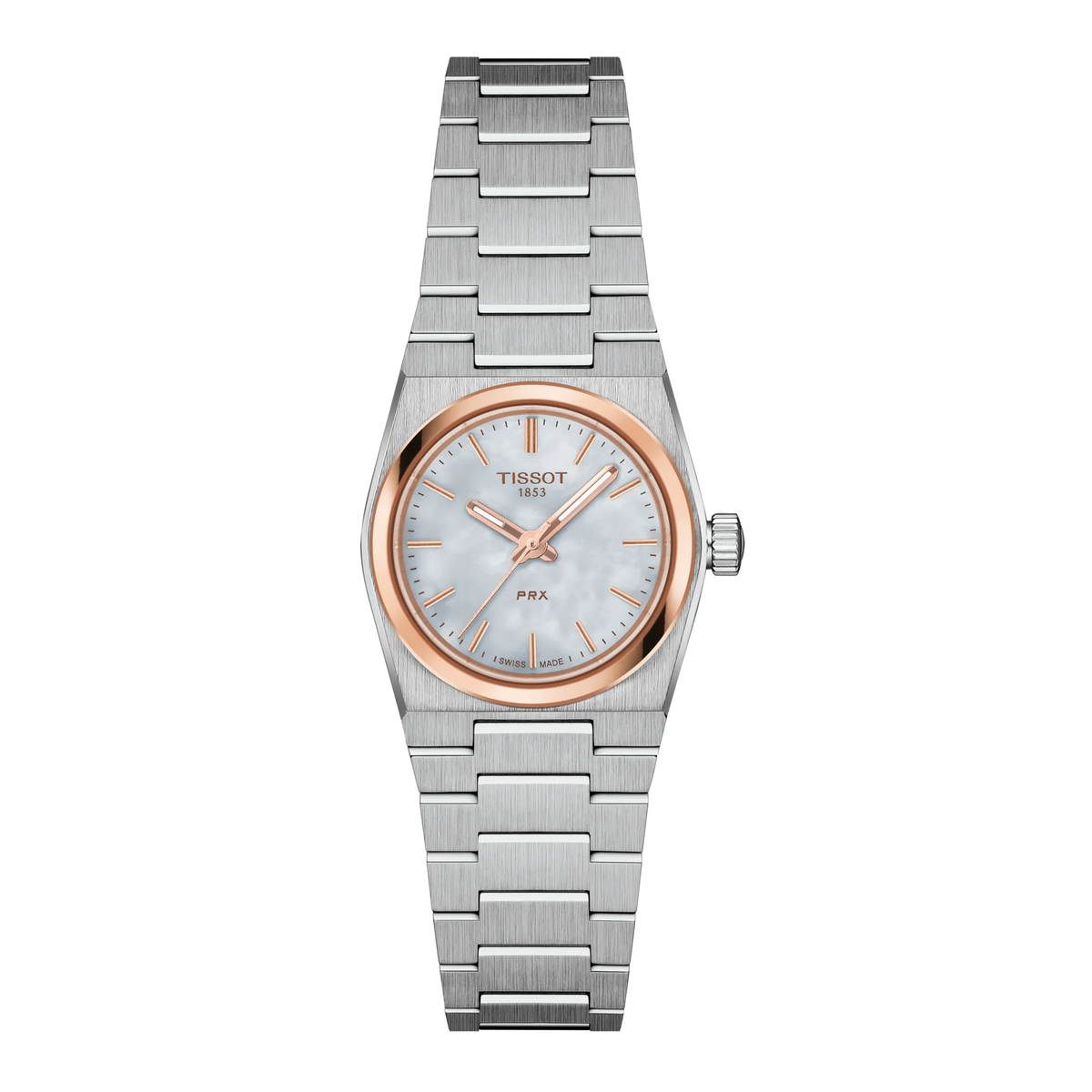 Tissot PRX 25mm T137.010.21.111.00 — detail view