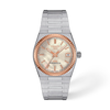 Mother-of-pearl dial · Grey bracelet