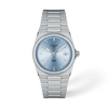Light blue dial · Grey bracelet