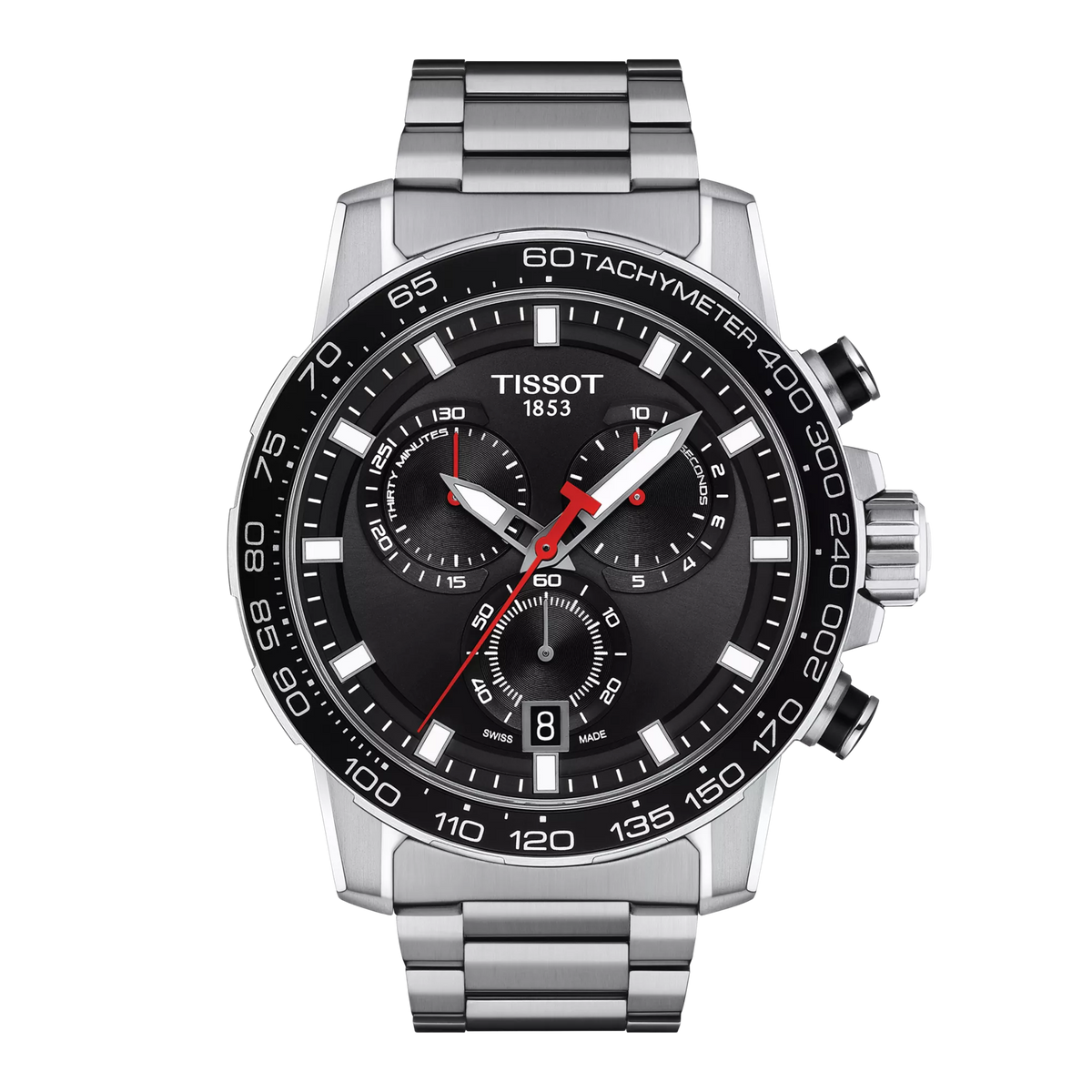 Tissot Supersport Chrono 45.5mm T125.617.11.051.00 — detail view