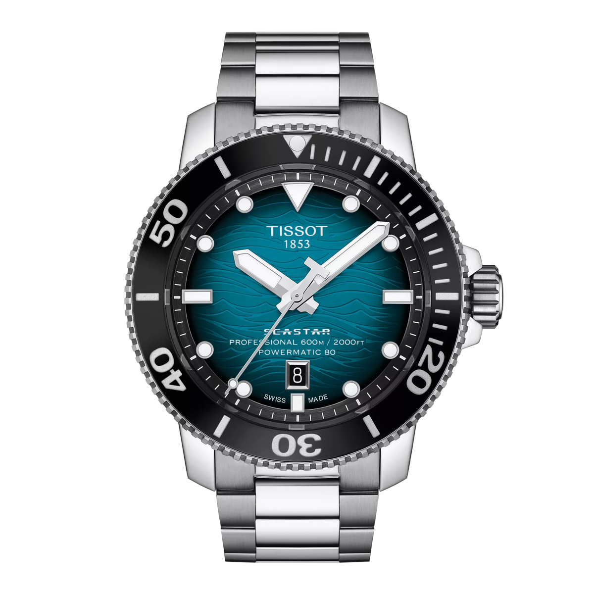 Tissot Seastar 2000 46mm T120.607.11.041.00 — detail view