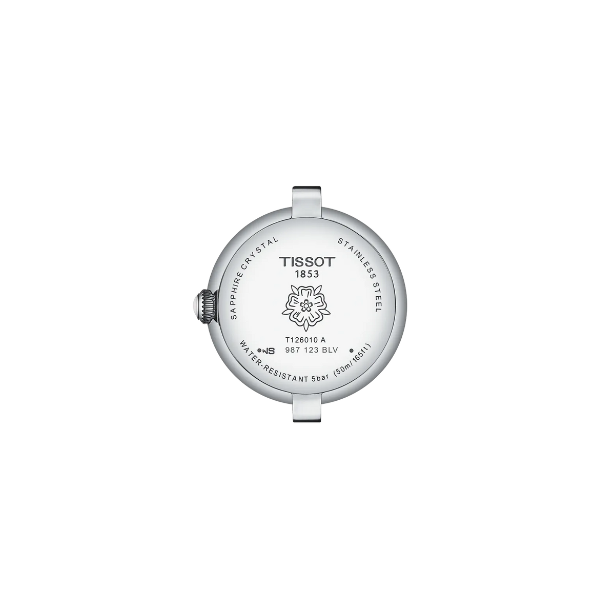 Tissot Bellissima 26mm T126.010.16.013.01 — detail view