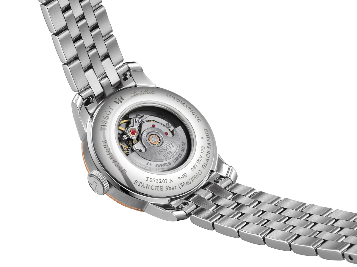 Tissot Le Locle Gold 29mm T932.207.41.036.00 — detail view