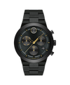 black with index · black ionic plated stainless steel link bracelet