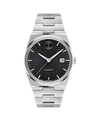 black with index · stainless steel link bracelet