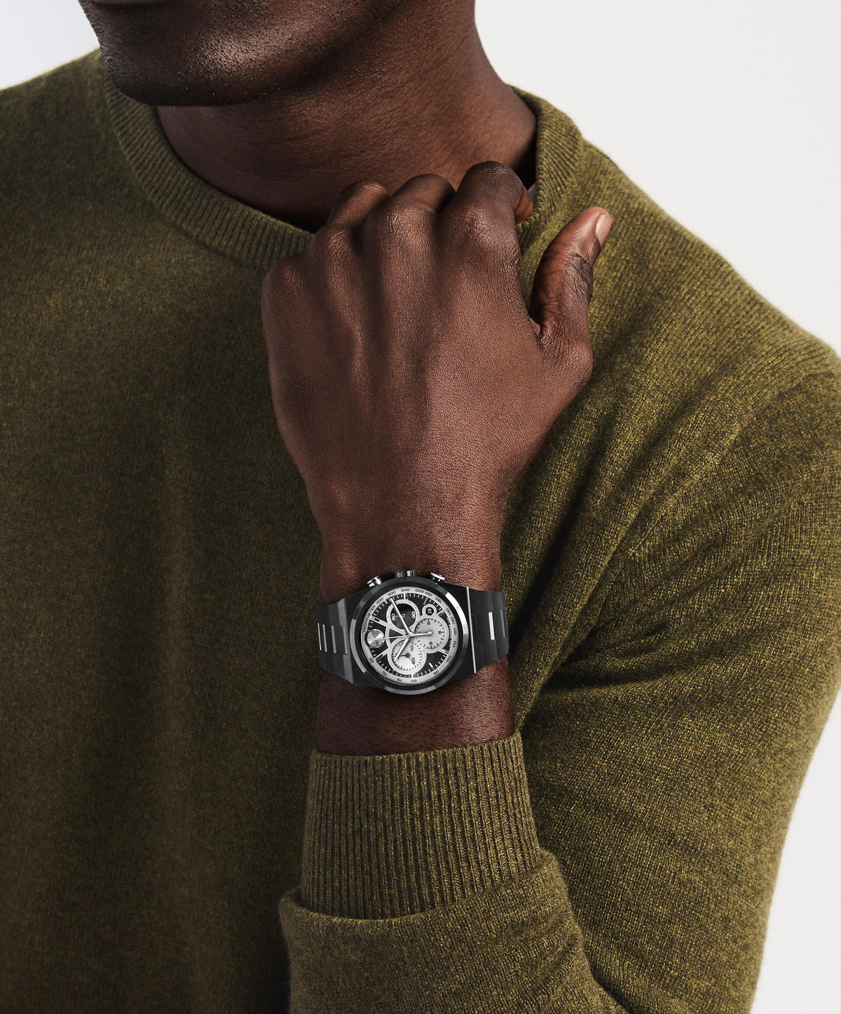 Movado BOLD Quest Chronograph 3601184 — detail view
