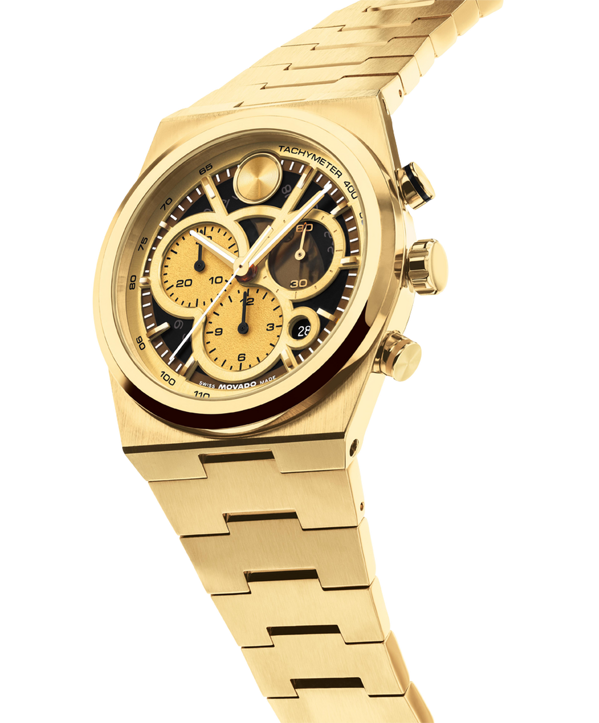 Movado BOLD Quest Chronograph 3601185 — detail view