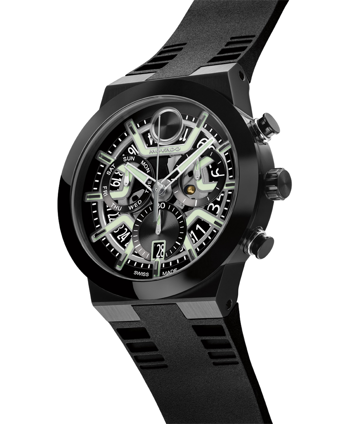 Movado BOLD Fusion Chronograph 3601284 — detail view