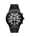 black and grey transparent Super-LuminNova® GL skeleton with index · strap