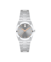 mid grey with index · link bracelet stainless steel