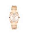 champagne metallic with index · link bracelet light rose gold ionic plated stainless steel