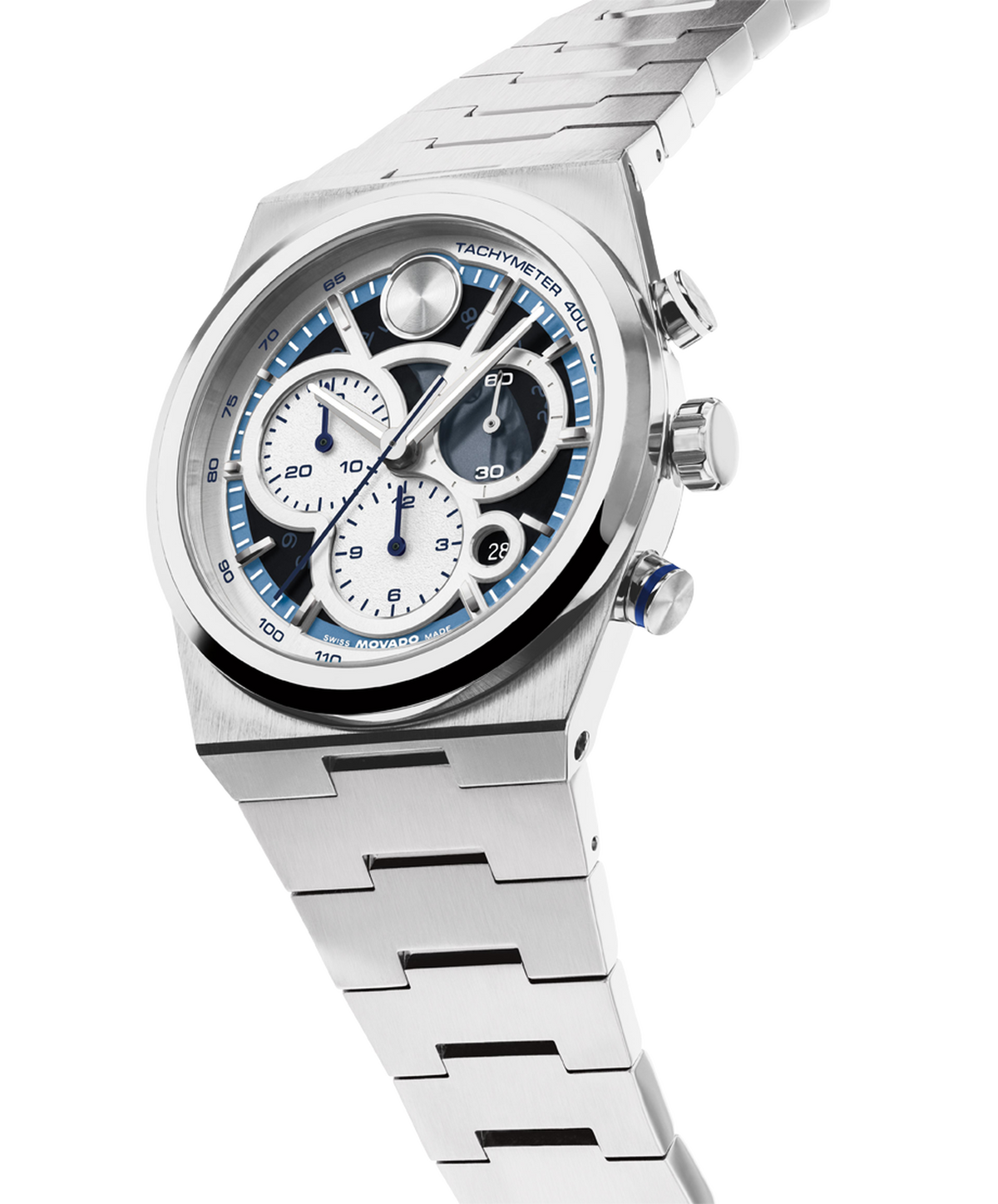 Movado BOLD Quest Chronograph 3601304 — detail view
