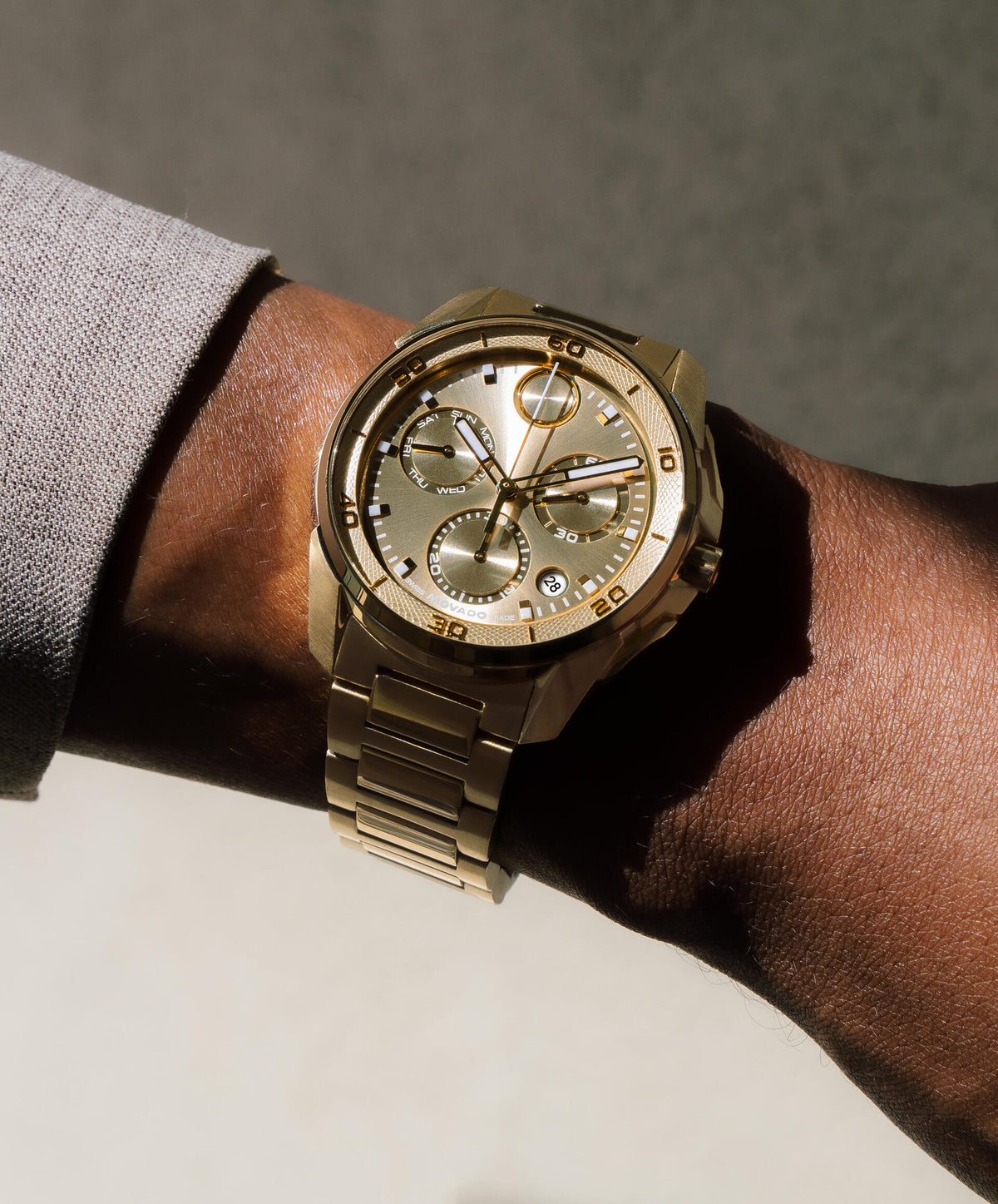Movado BOLD Verso S Chronograph 3601393 — detail view