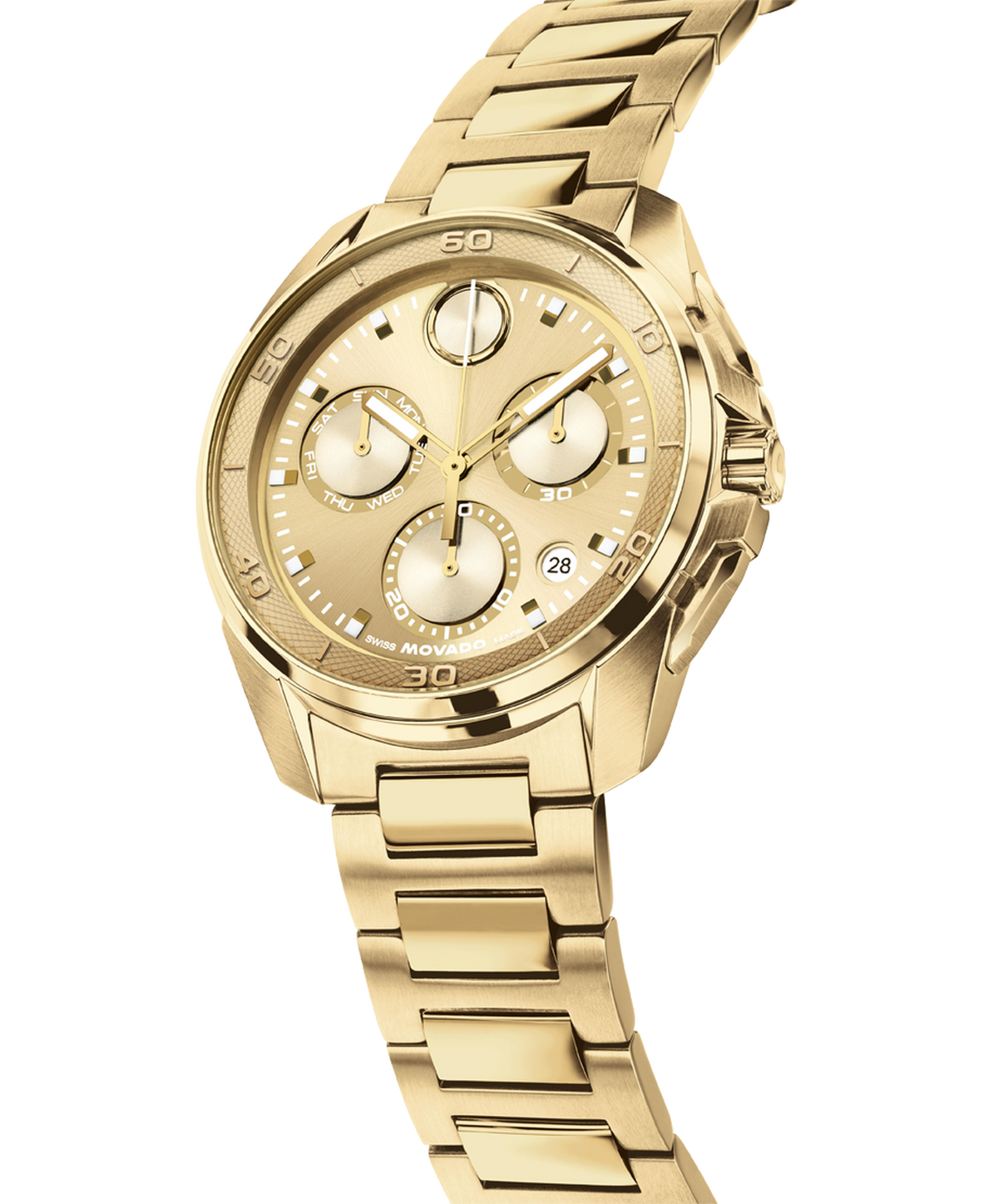 Movado BOLD Verso S Chronograph 3601393 — detail view