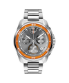 light grey with index · link bracelet stainless steel