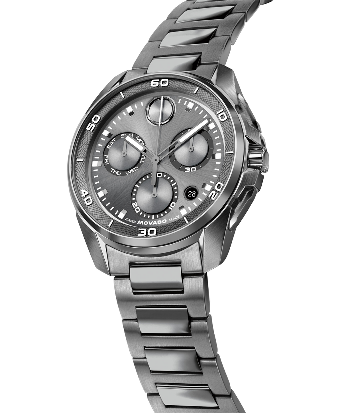 Movado BOLD Verso S Chronograph 3601397 — detail view