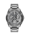 military grey with index · link bracelet military grey ionic plated stainless steel