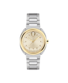 champagne with index · link bracelet stainless steel