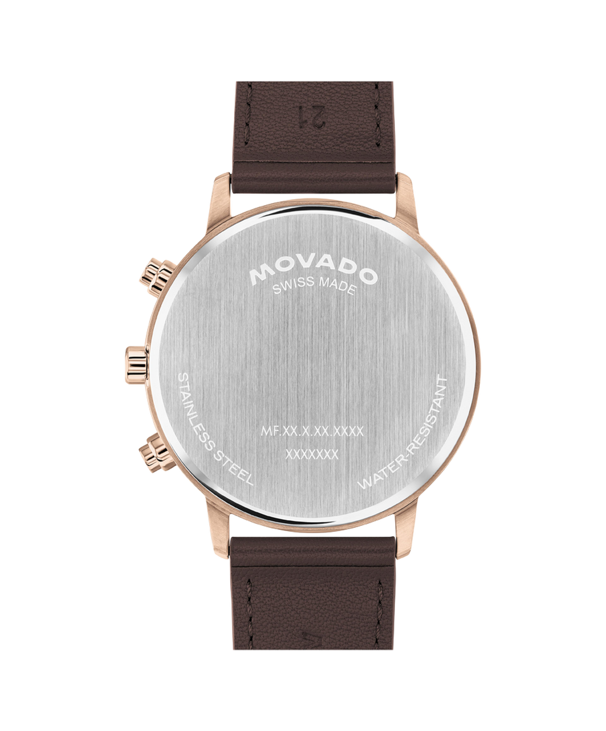 Movado Face Chronograph 3640191 — detail view
