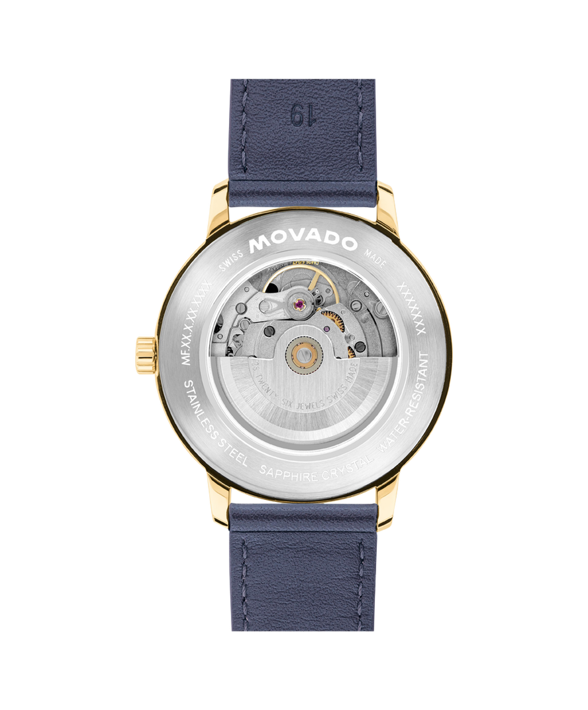 Movado Face 3640200 — detail view