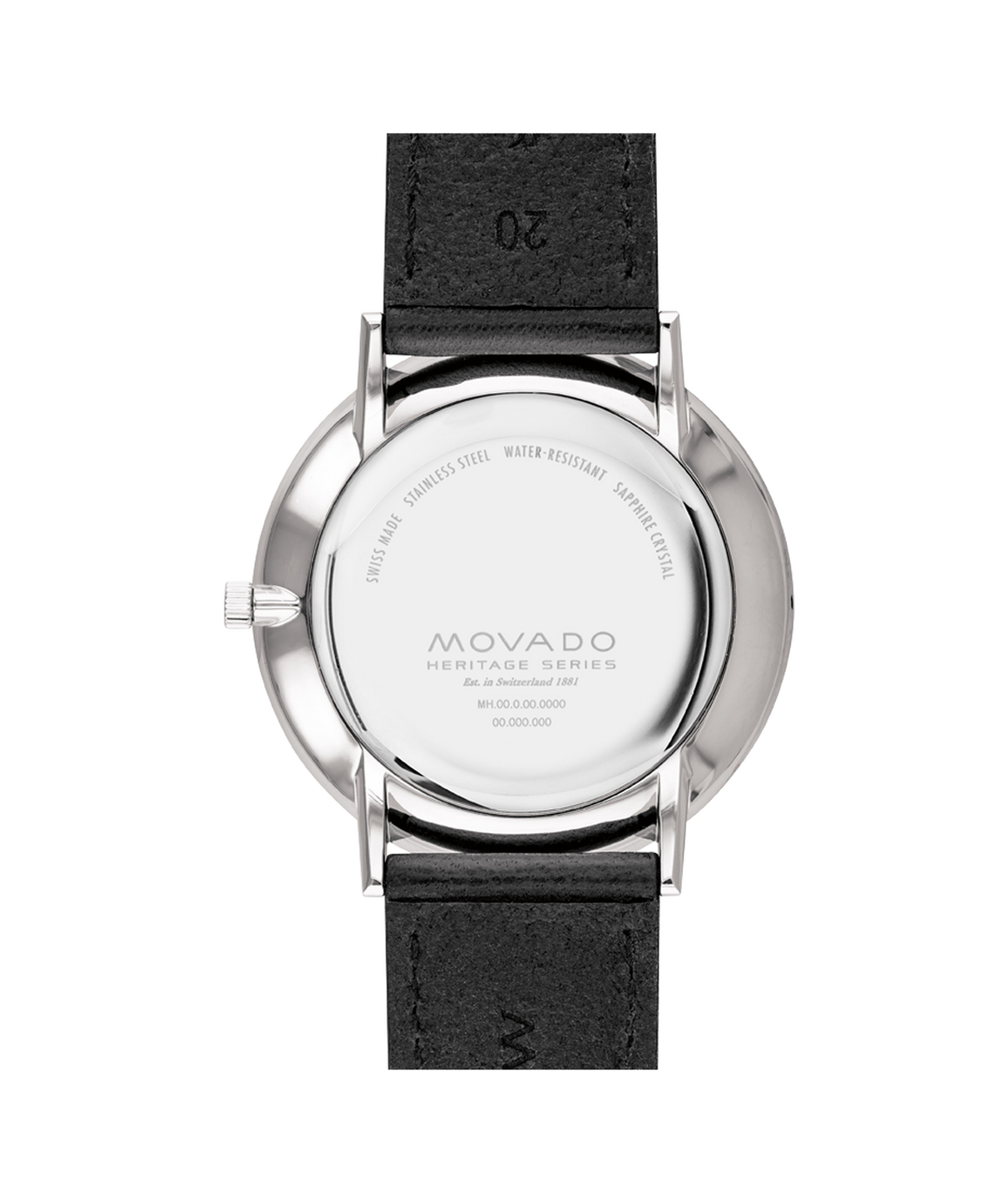 Movado Heritage Silhouette 3650130 — detail view