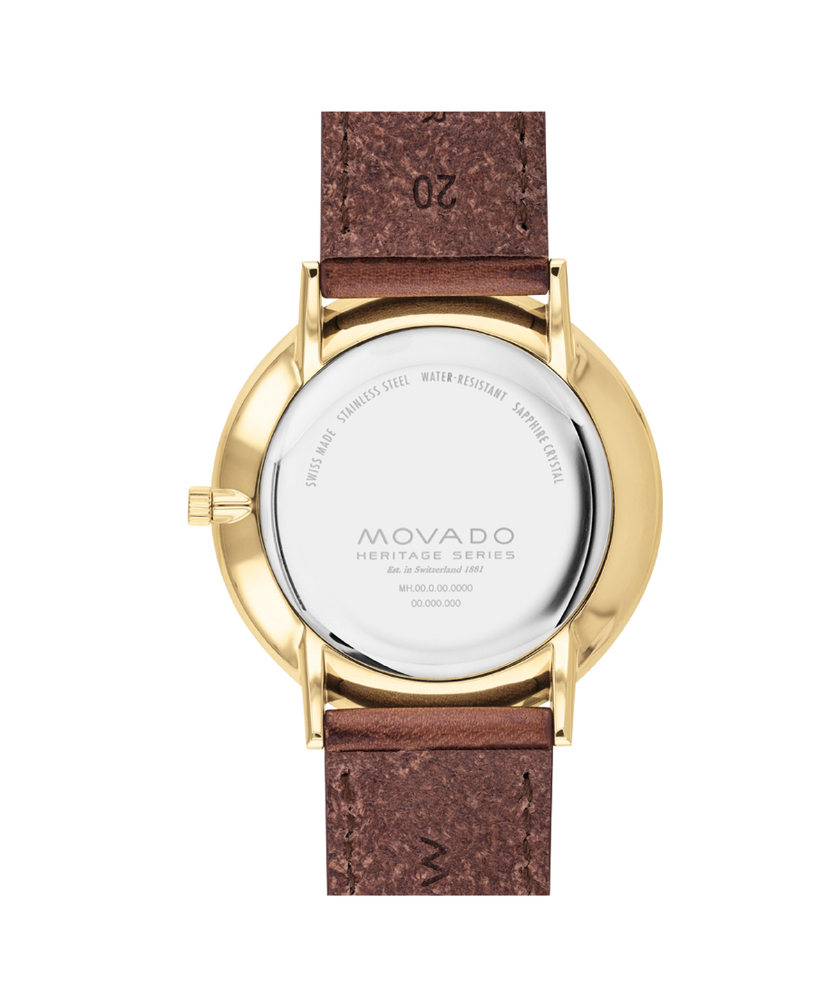 Movado Heritage Silhouette 3650131 — detail view