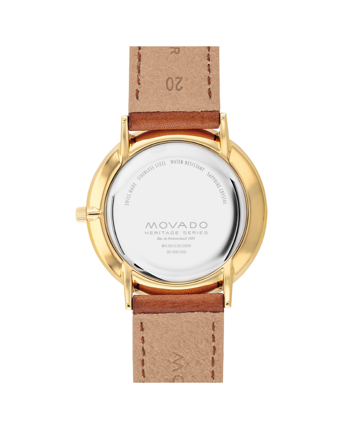 Movado Heritage Silhouette 3650154 — detail view