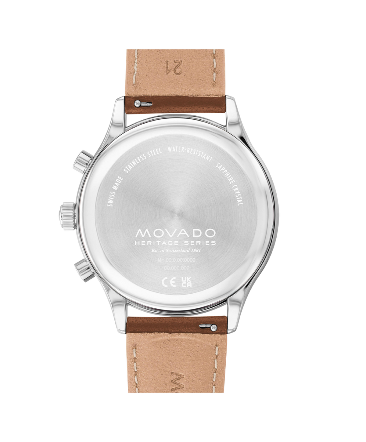 Movado Heritage Calendoplan Chronograph 3650161 — detail view