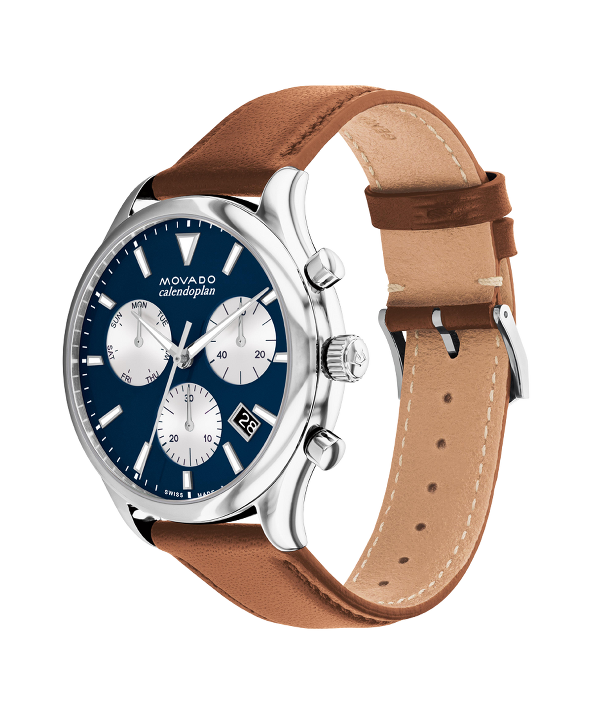 Movado Heritage Calendoplan Chronograph 3650161 — detail view