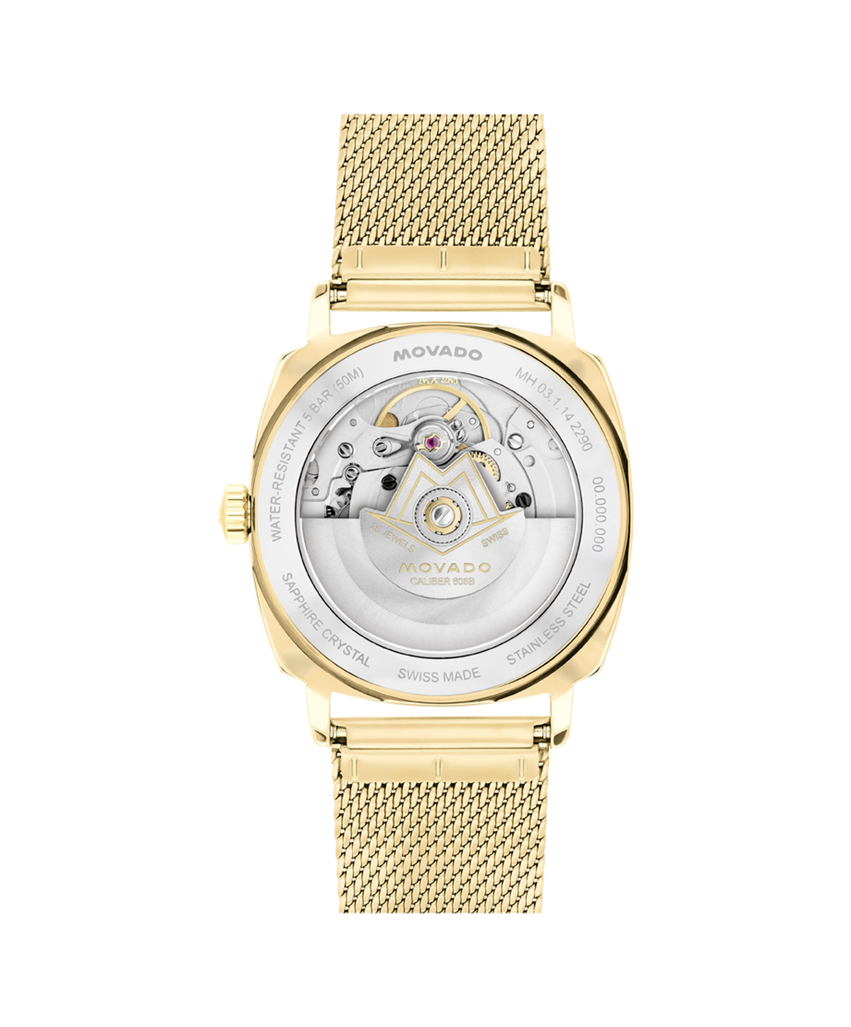 Movado Heritage Kingmatic 3650170 — detail view