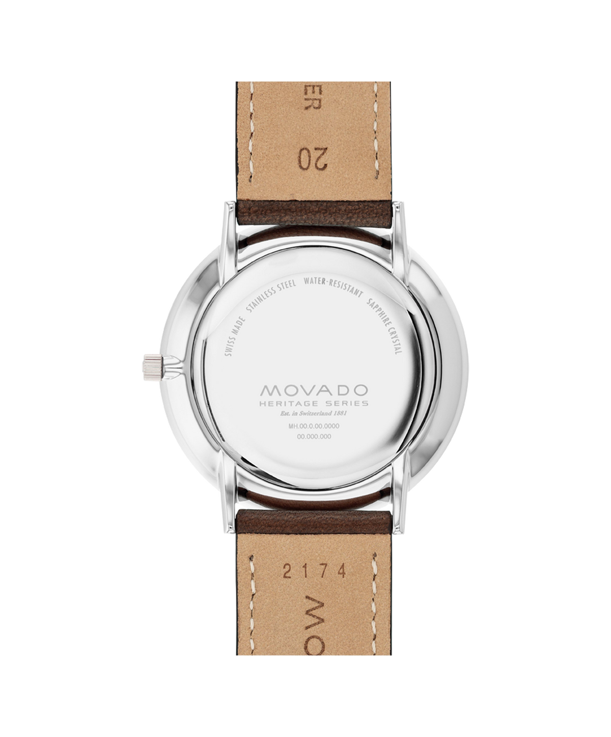 Movado Heritage Silhouette 3650187 — detail view