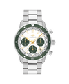 white with Arabic index · dura stainless steel 904L link bracelet · 3650201