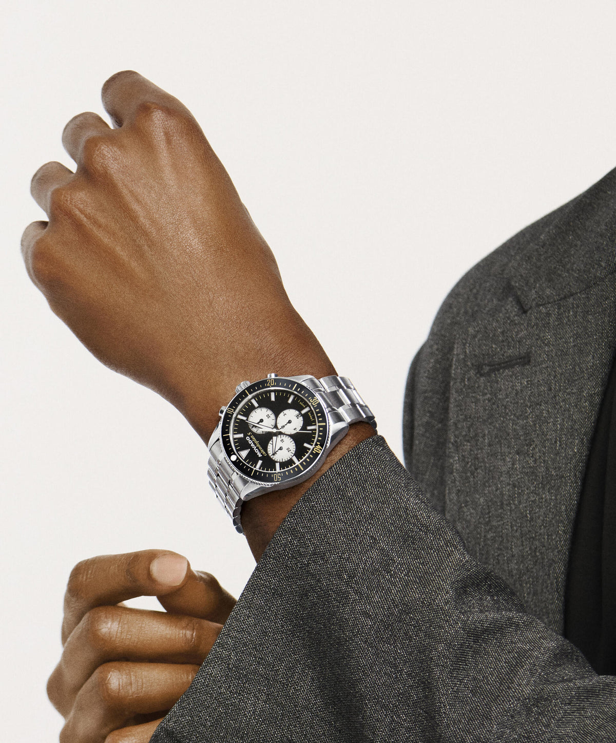 Movado Heritage Calendoplan S Chronograph 3650203 — detail view