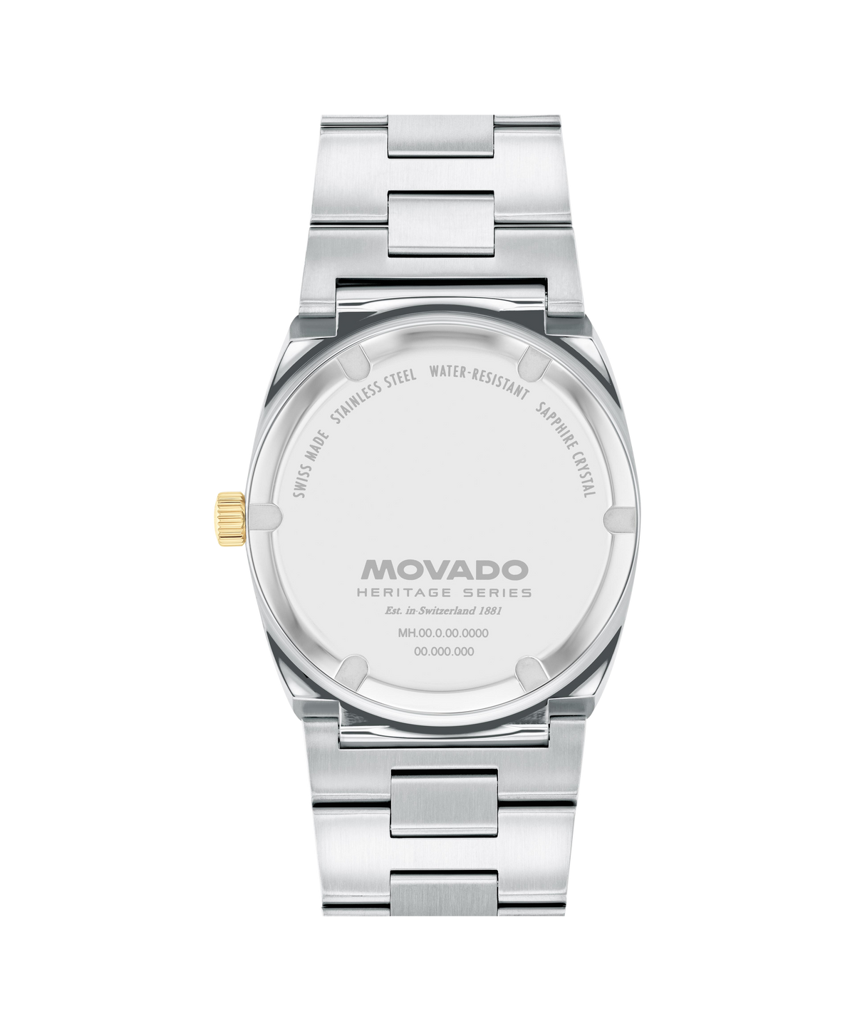 Movado Heritage Ondoplan 3650216 — detail view