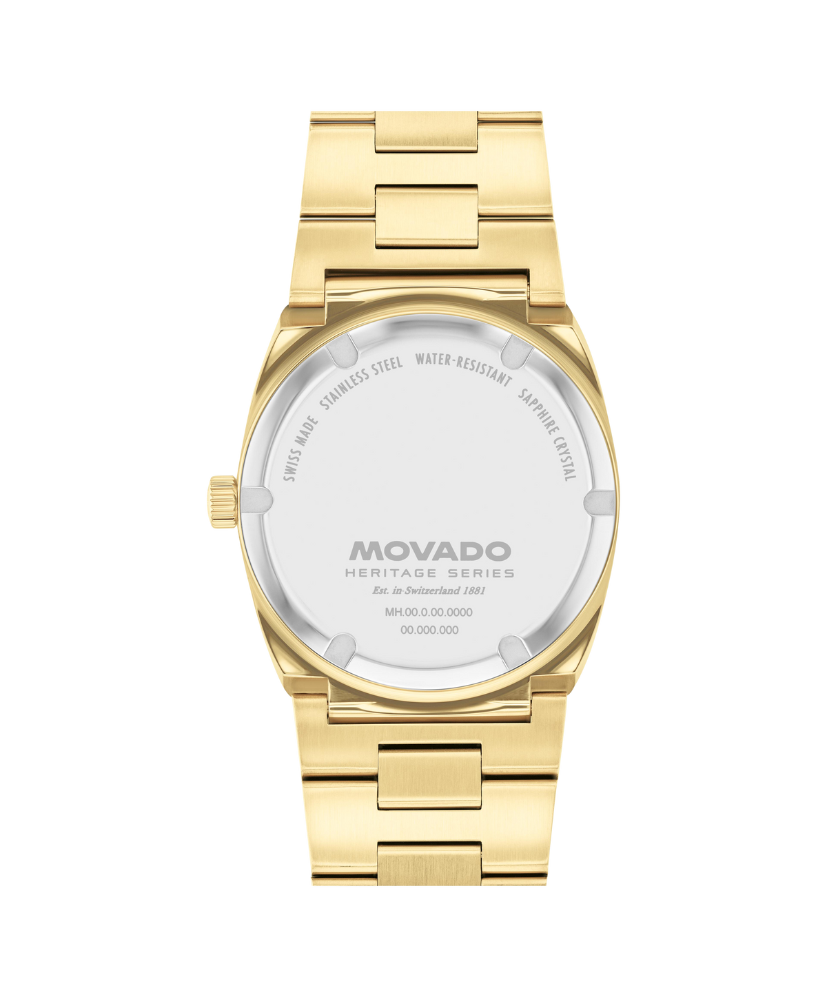 Movado Heritage Ondoplan 3650217 — detail view