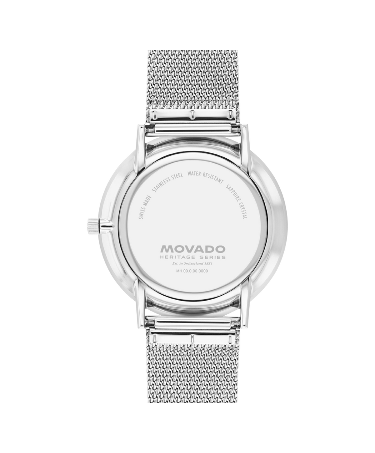 Movado Heritage Silhouette 3650220 — detail view