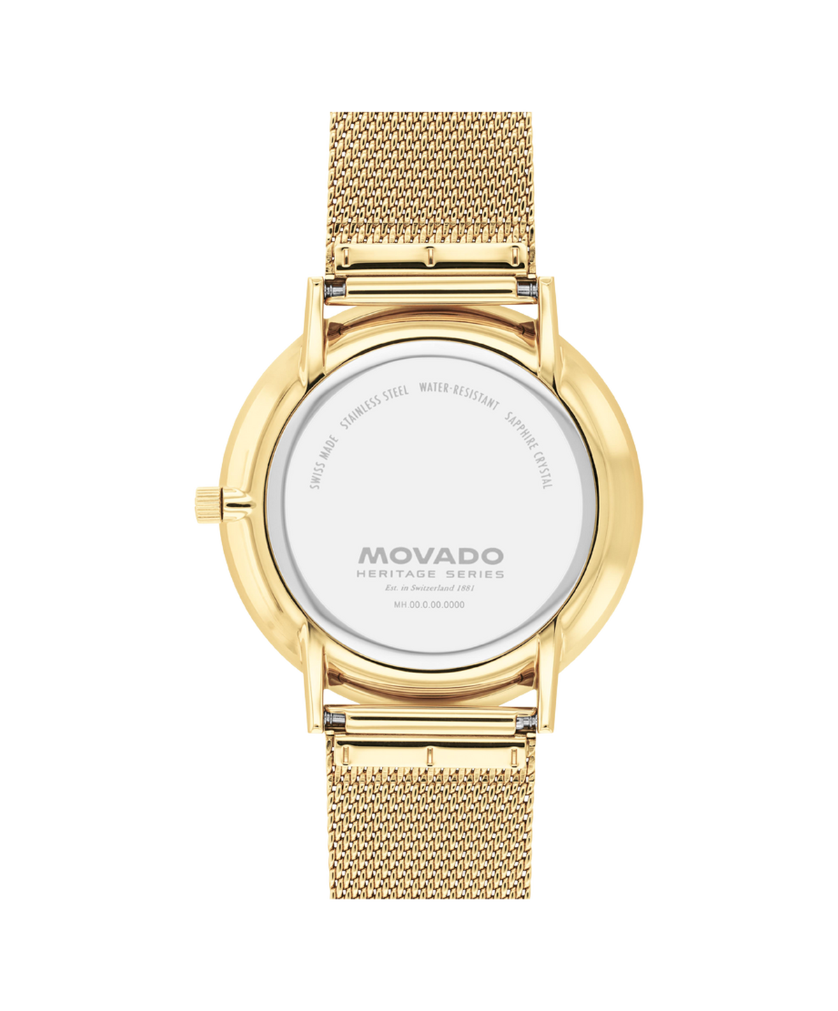 Movado Heritage Silhouette 3650221 — detail view