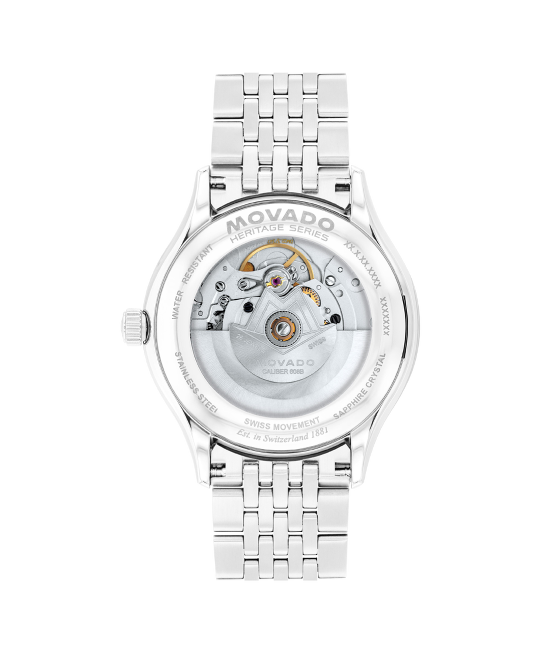 Movado Heritage Calendoplan 3650234 — detail view