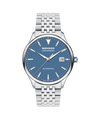 blue with index · link bracelet stainless steel