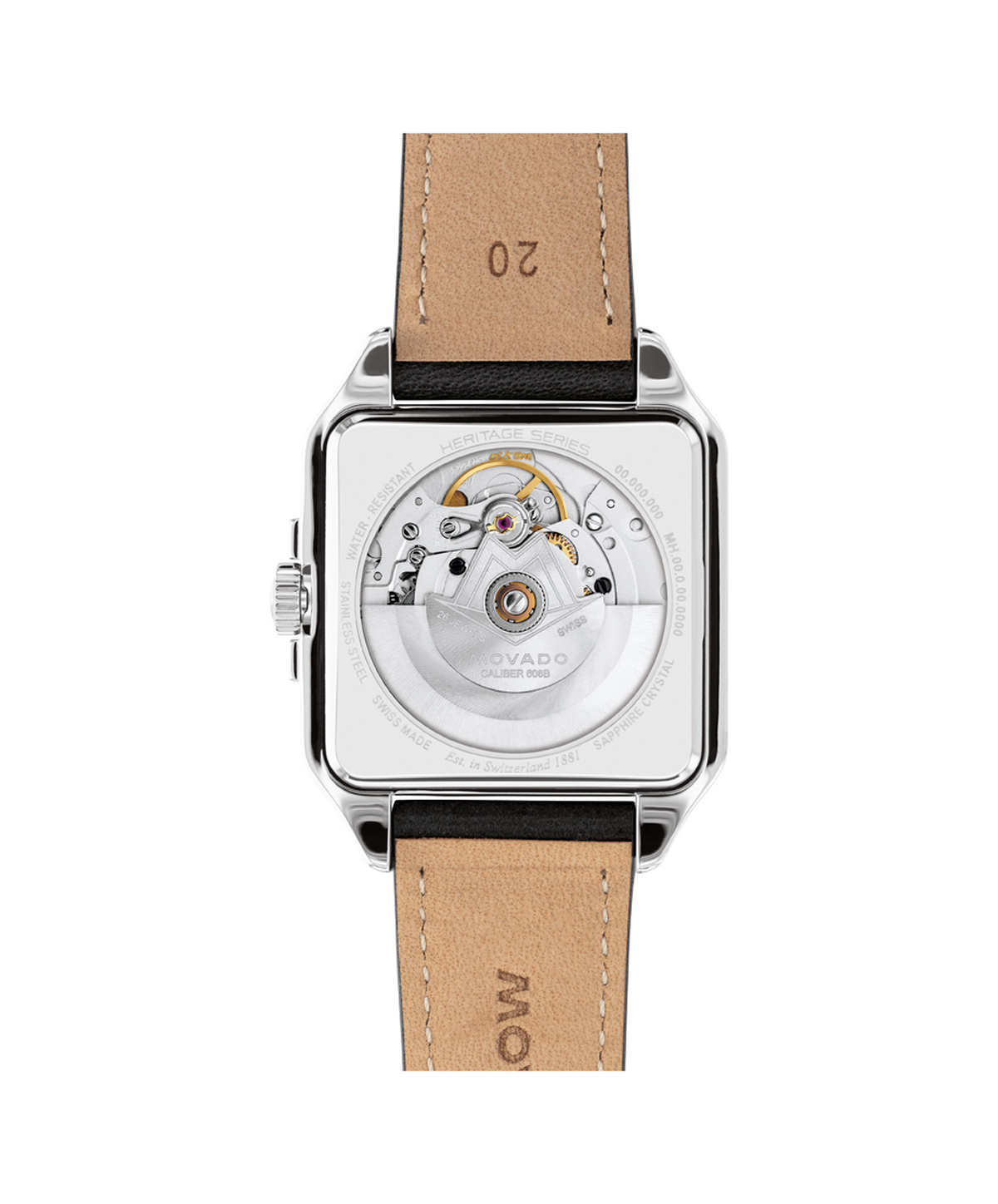 Movado Heritage 1917 3650254 — detail view