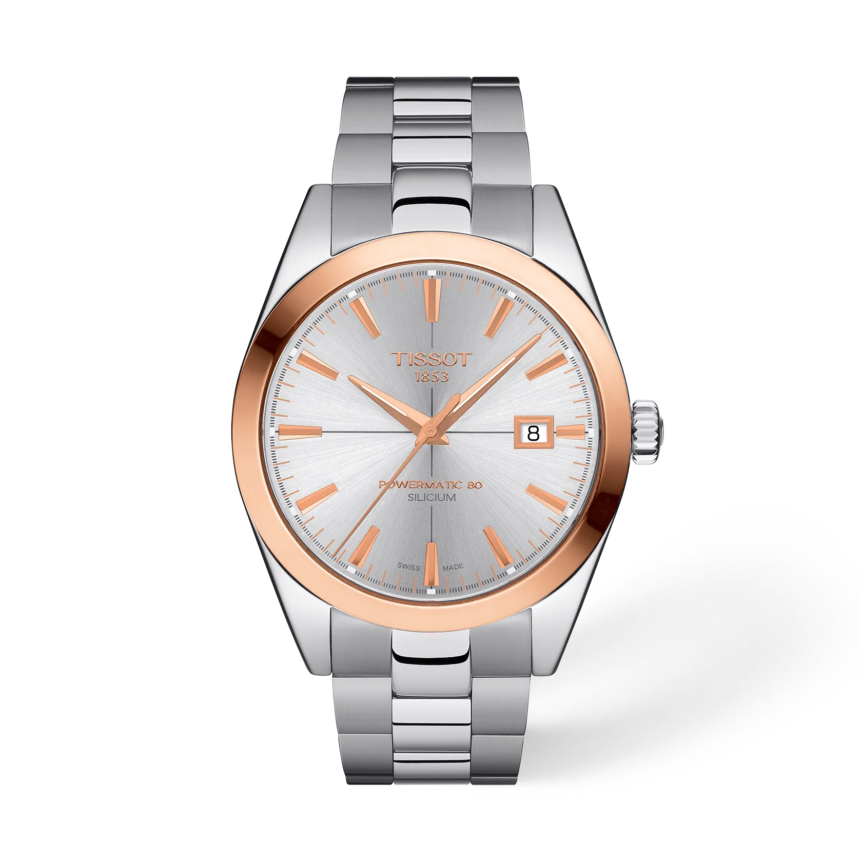 Tissot Gentleman Gold bezel 40mm T927.407.41.031.00 — product view