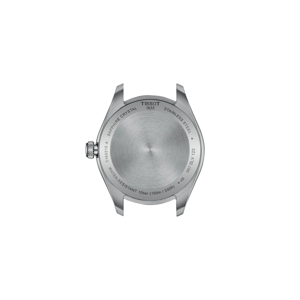 Tissot PR 100 34mm T150.210.11.351.00 — detail view