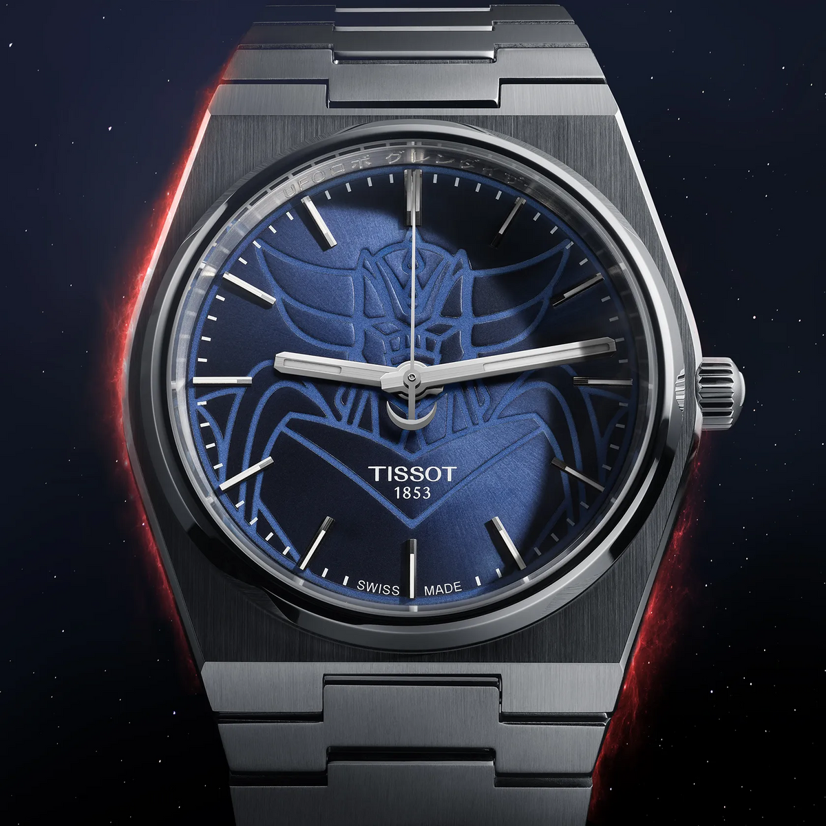Tissot PRX UFO Robot Grendizer 40mm T137.407.11.041.02 — detail view